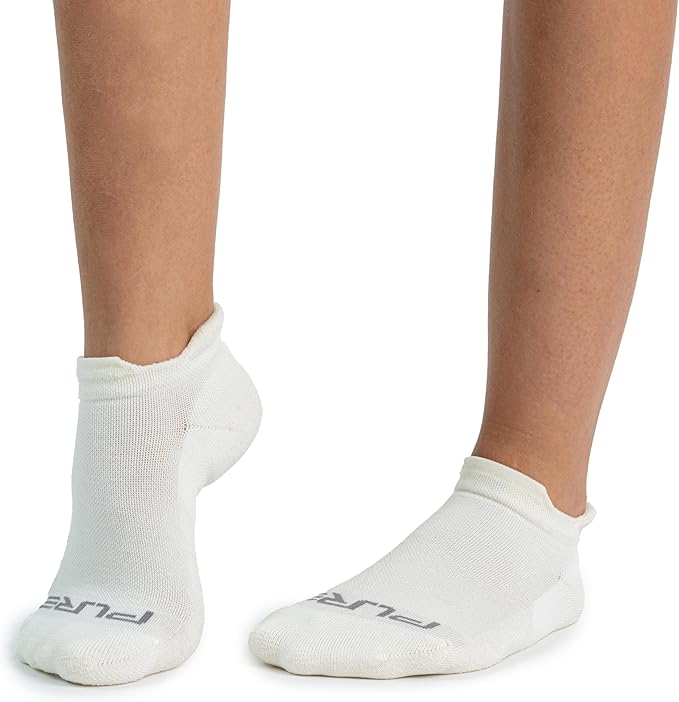 Pure Athlete Alpaca Wool No Show Running Socks