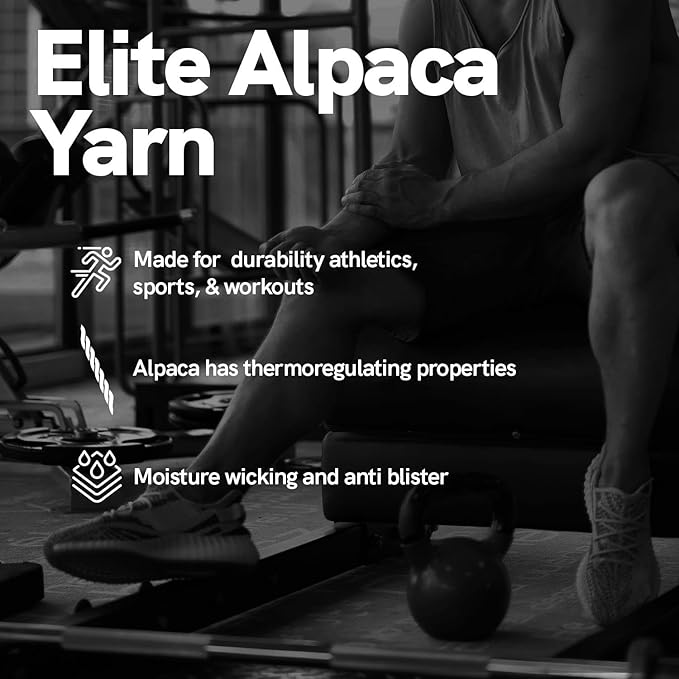 Pure Athlete Alpaca Wool No Show Running Socks