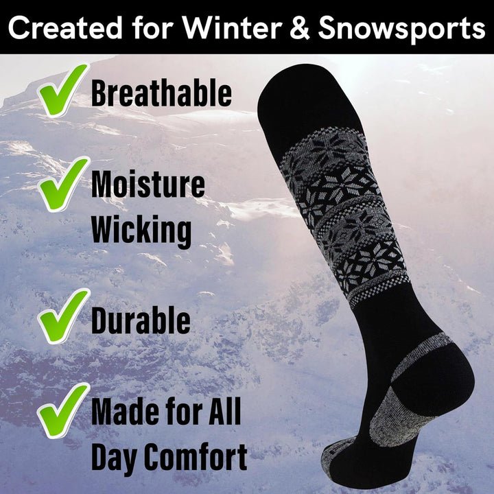 Kids Alpaca Ski Socks