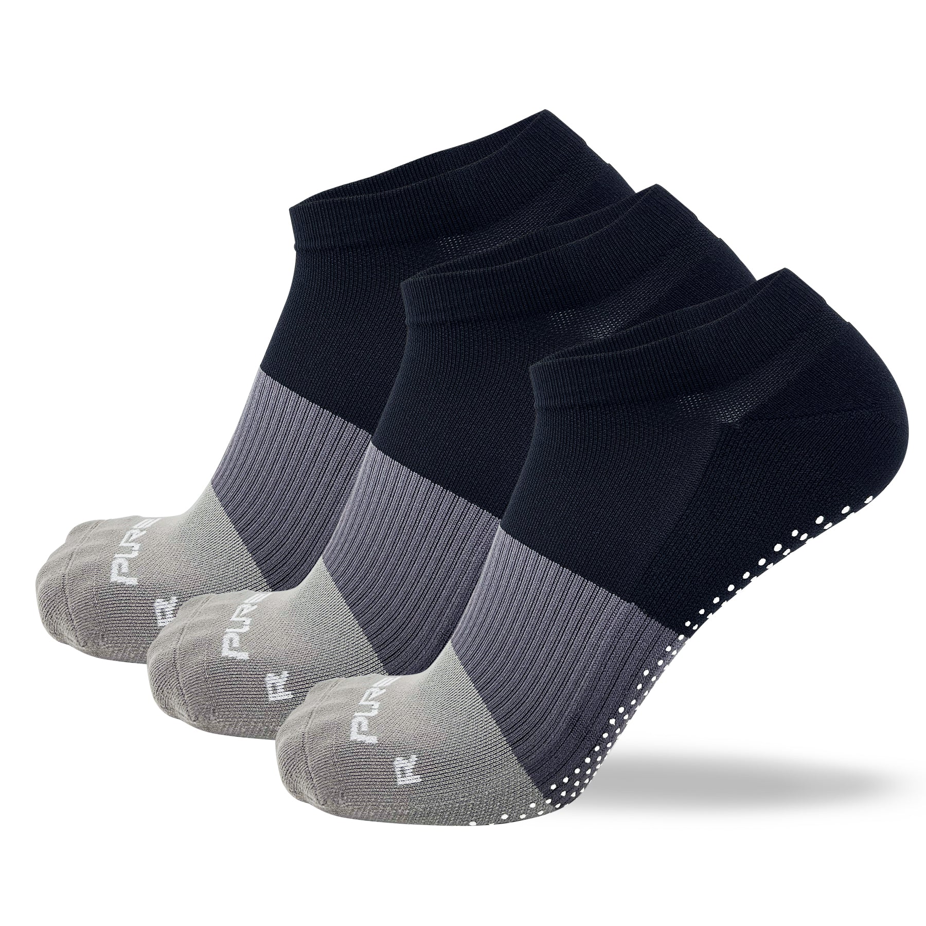 Low Show Colorblock Grip Socks
