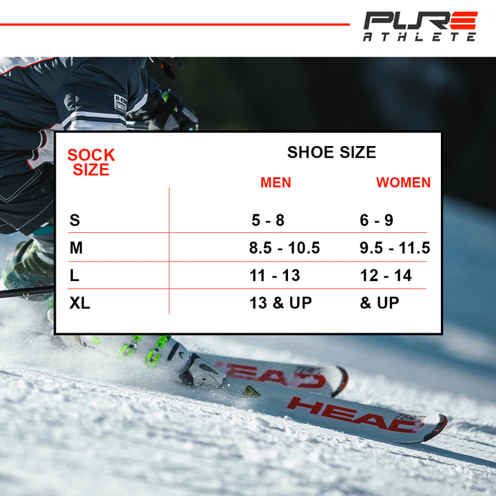 USA Made Ski Socks for Men and Women