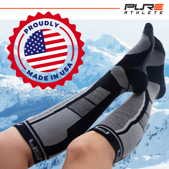USA Made Ski Socks for Men and Women