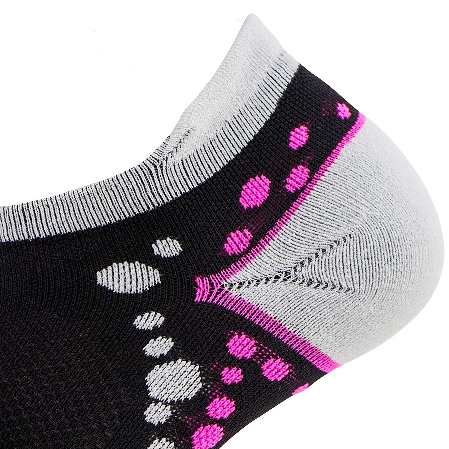 No-Show Anti-Blister Running Socks - Moisture Wicking Sport Socks for Men, Women