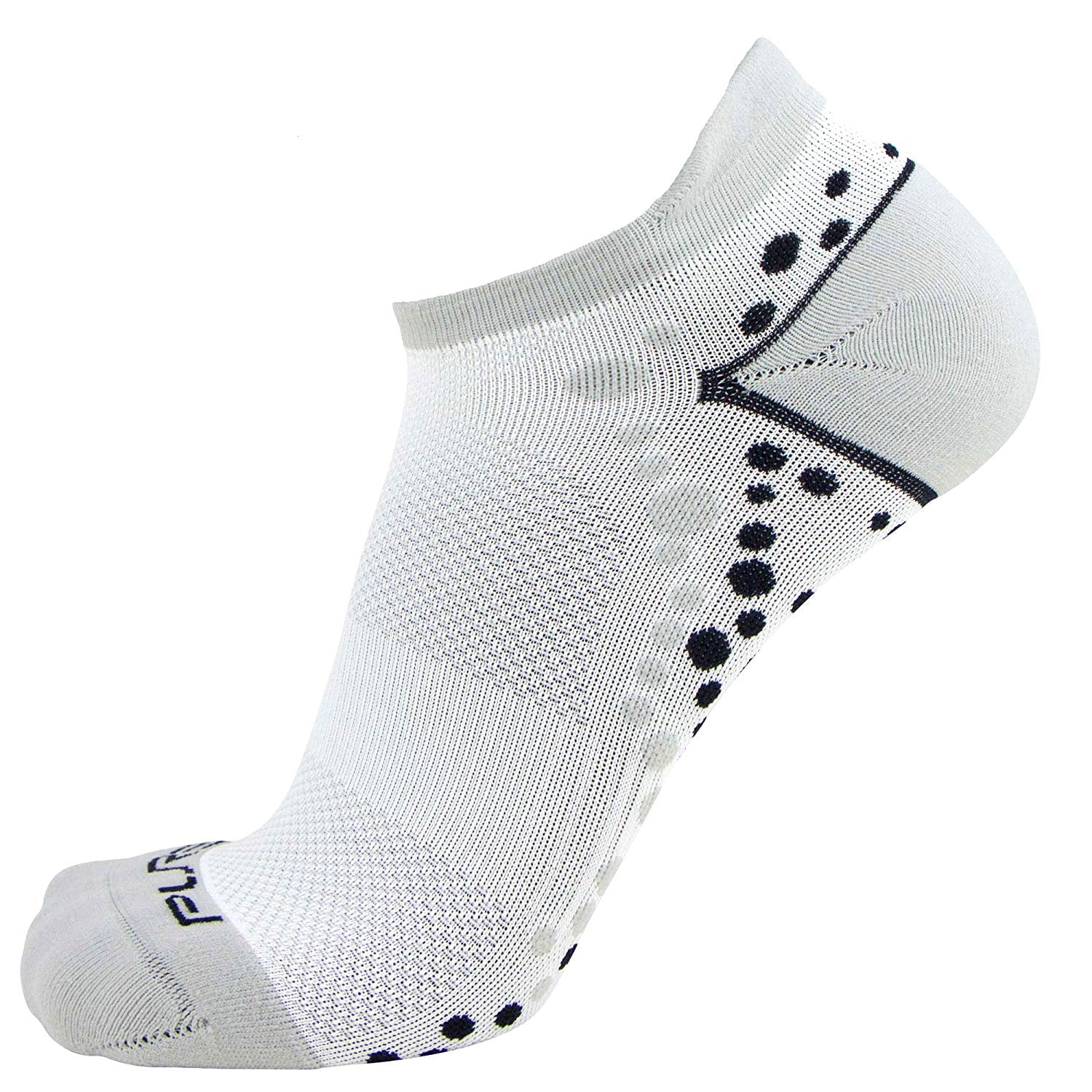 No-Show Anti-Blister Running Socks - Moisture Wicking Sport Socks for Men, Women