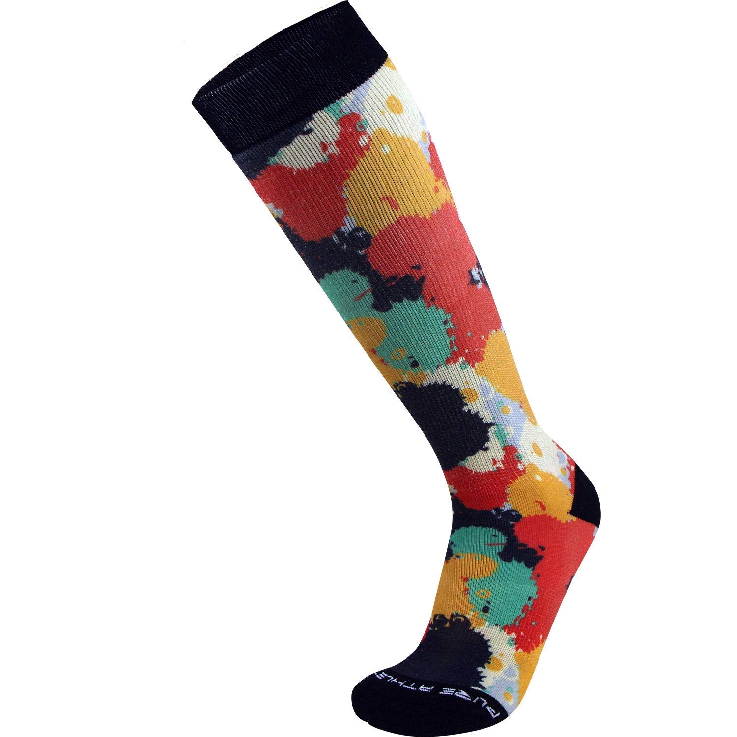 Print Wool Ski Socks