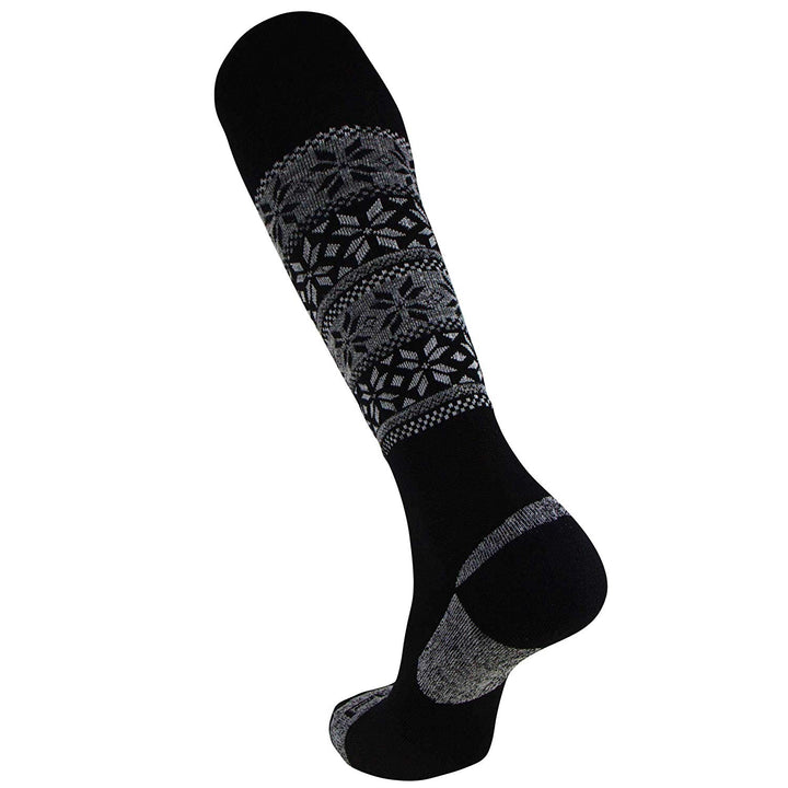 Alpaca Snowflake Ski Socks