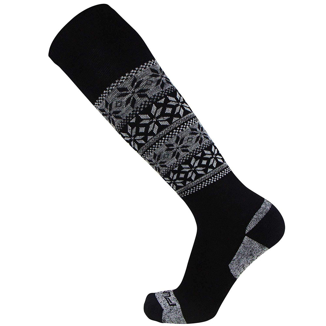 Alpaca Snowflake Ski Socks