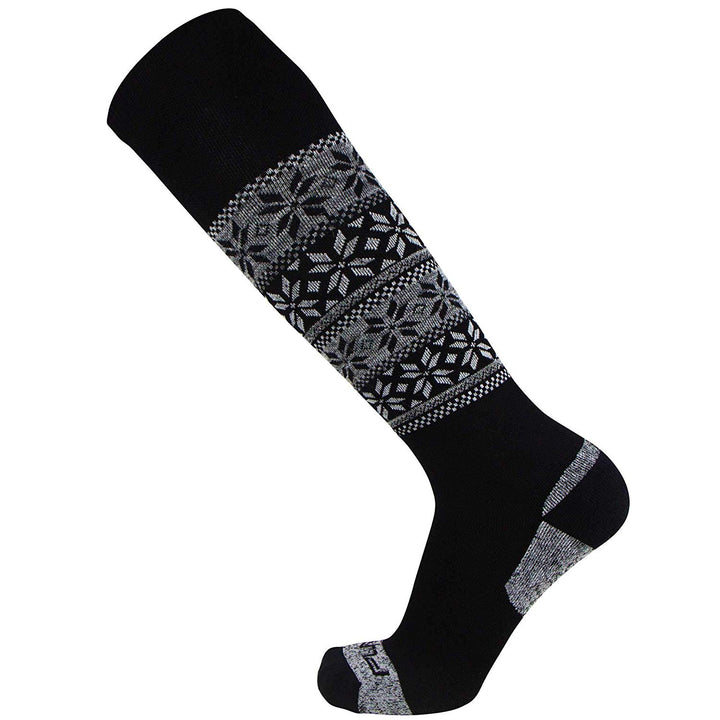 Alpaca Snowflake Ski Socks