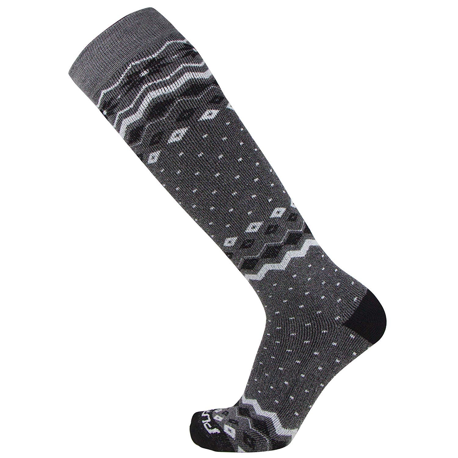 Midweight Snowflake Ski Socks