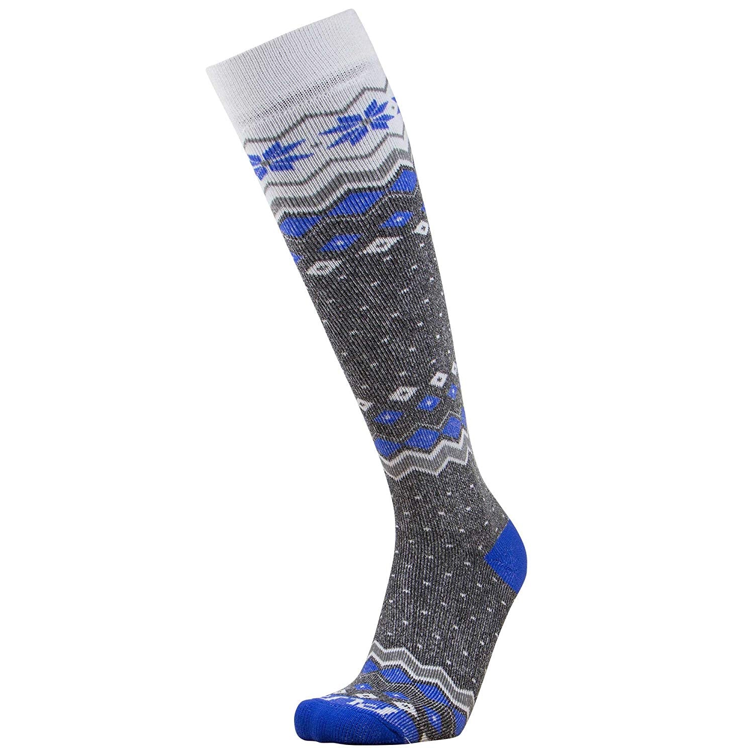 Midweight Snowflake Ski Socks