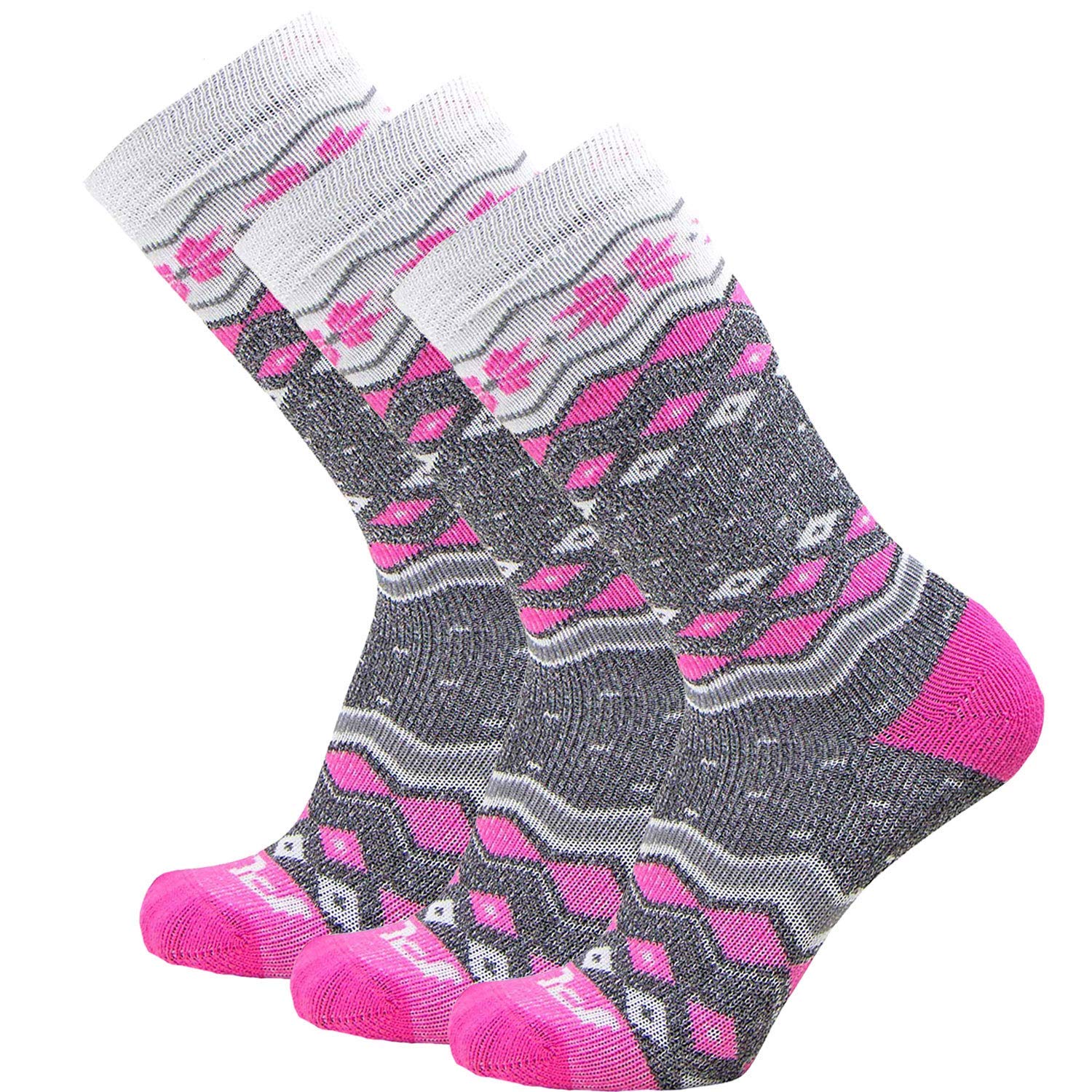 Snowflake Kids Ski Socks