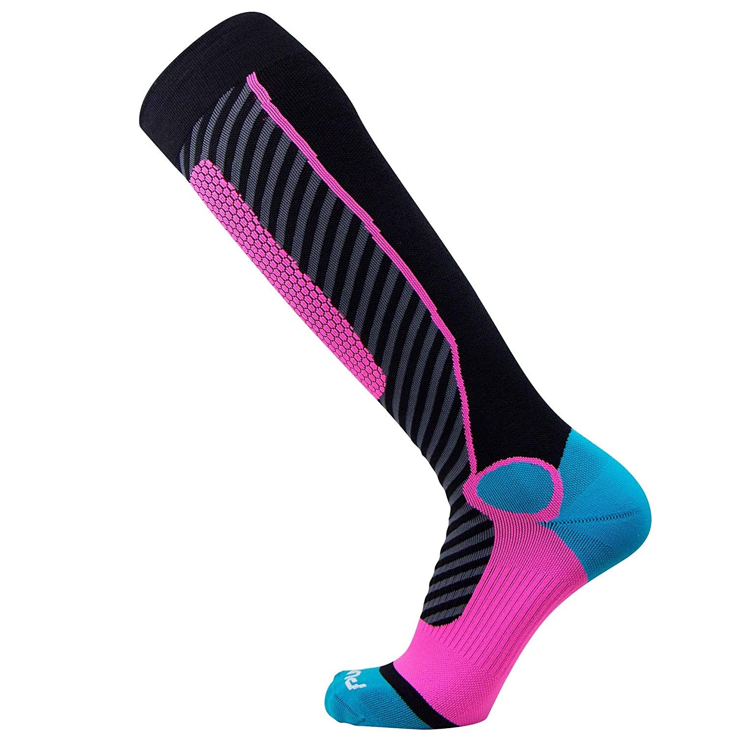 Thermal Striped Ski Socks