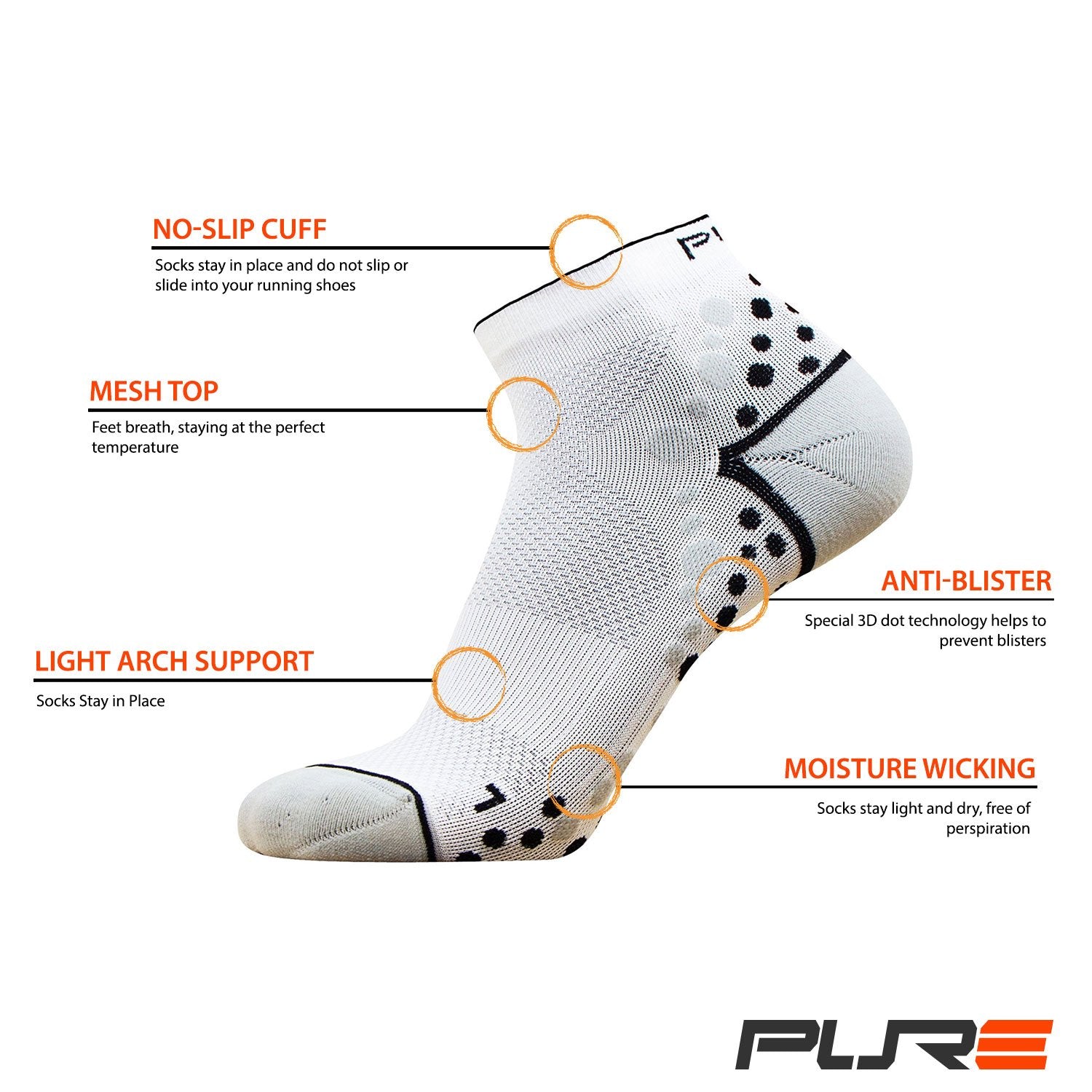 Anti-Blister Running Socks