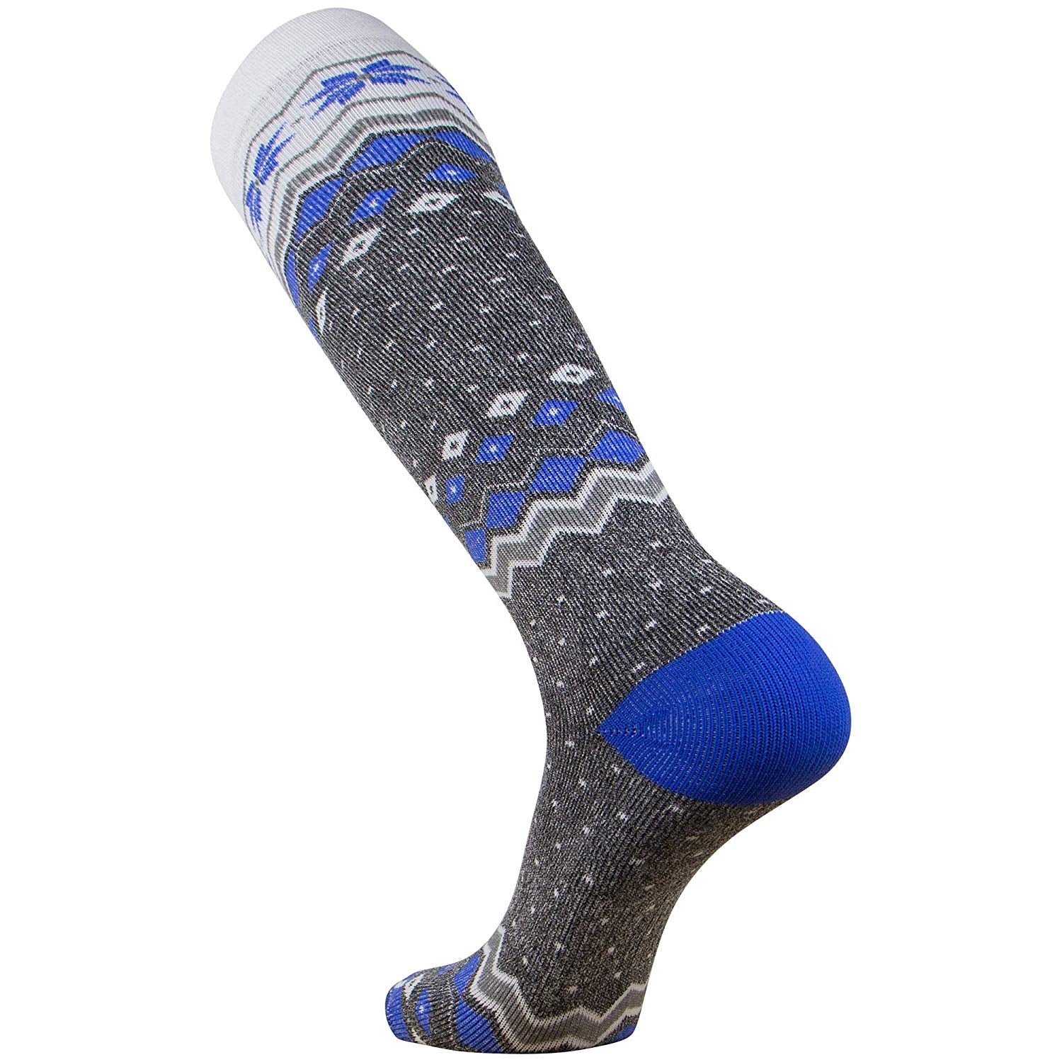 Midweight Snowflake Ski Socks