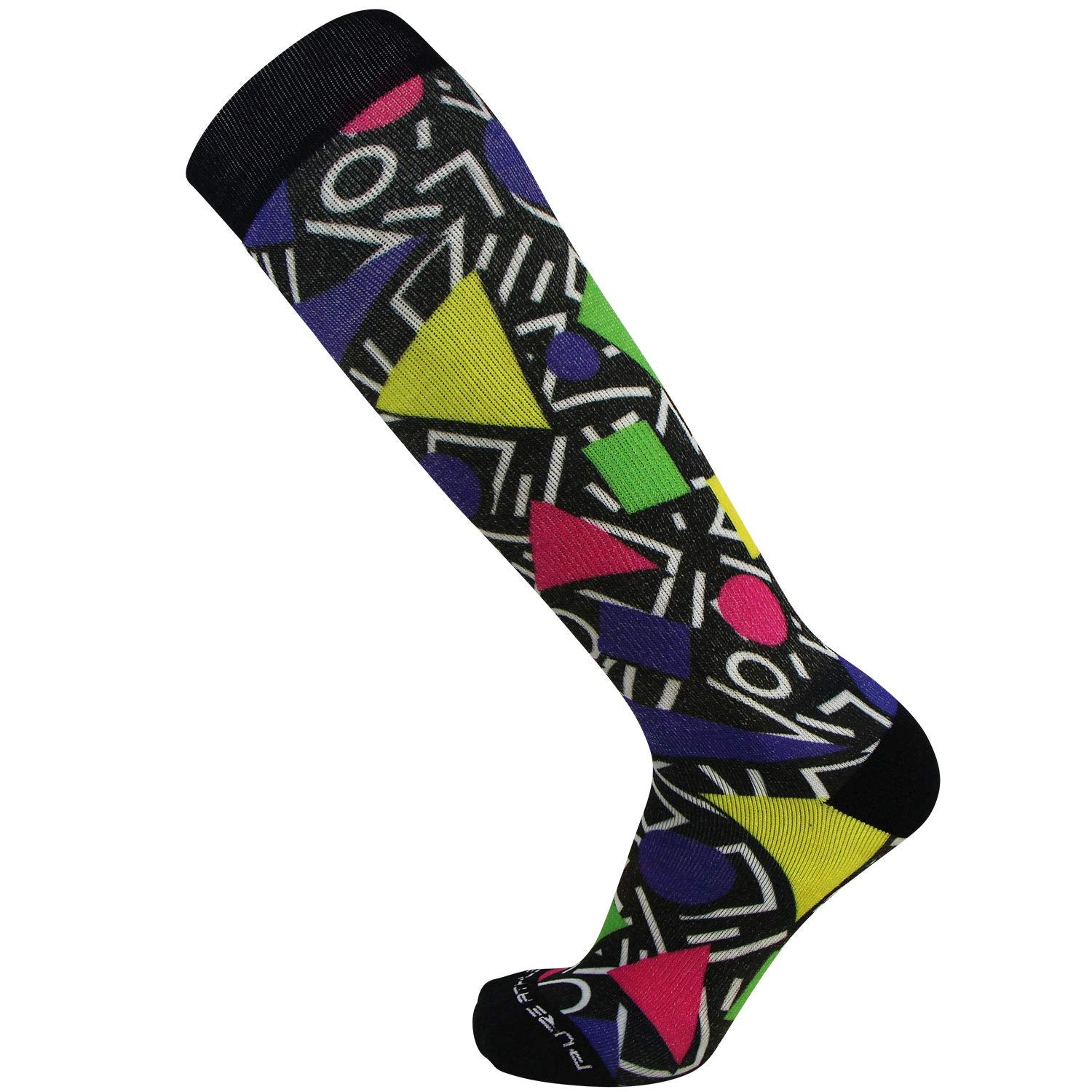 Print Wool Ski Socks