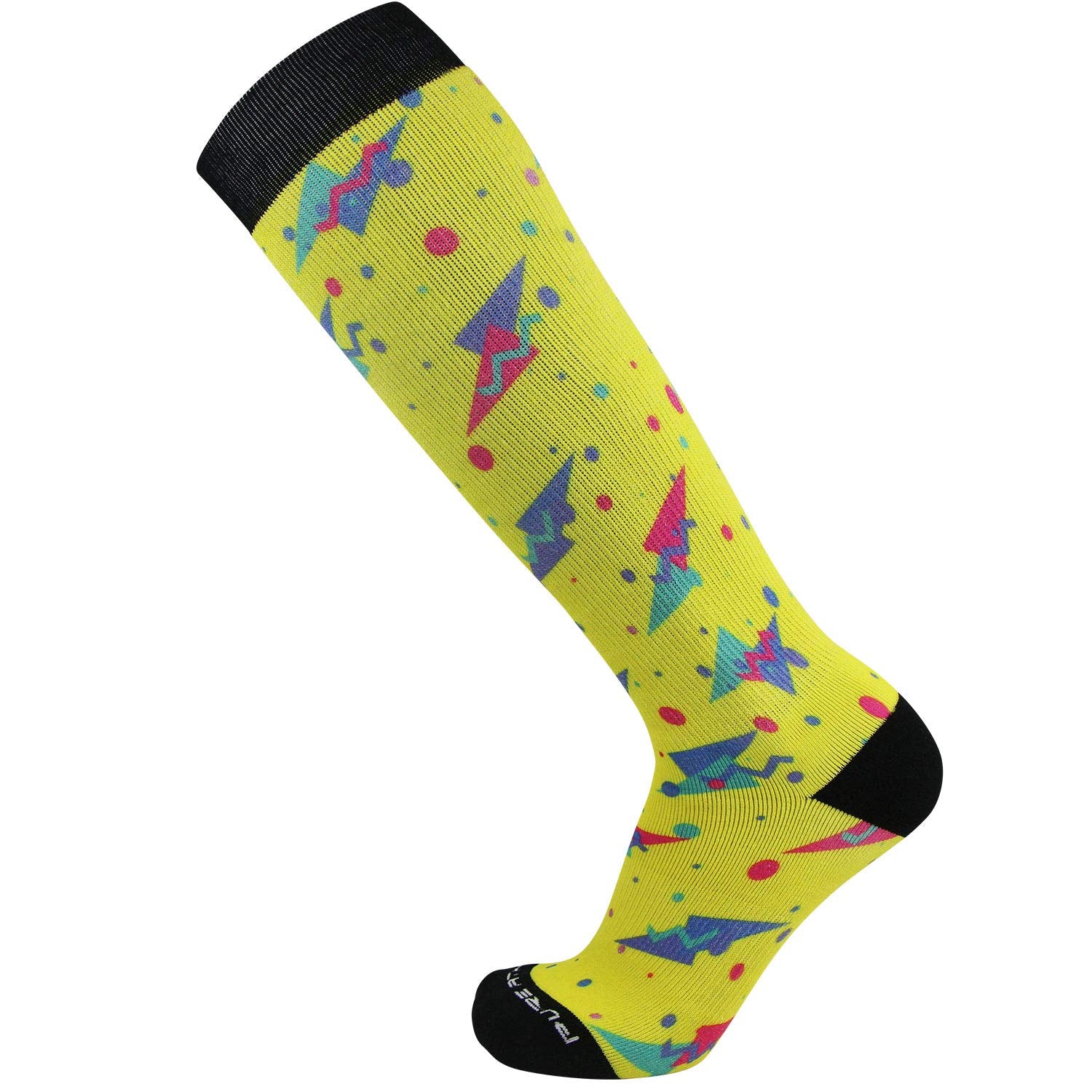 Print Wool Ski Socks