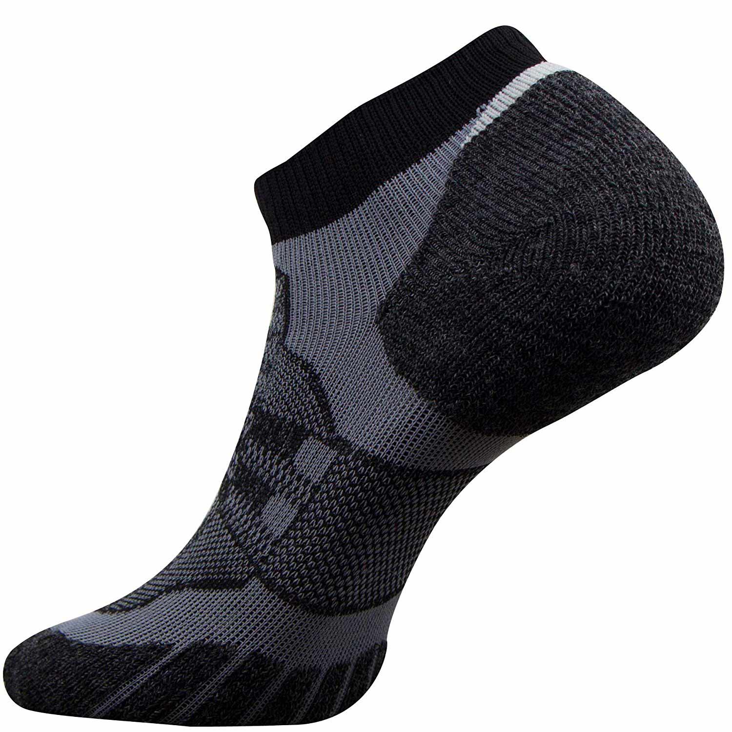 NoShow Wool Running Socks UltraLight Merino Wool Athletic Socks